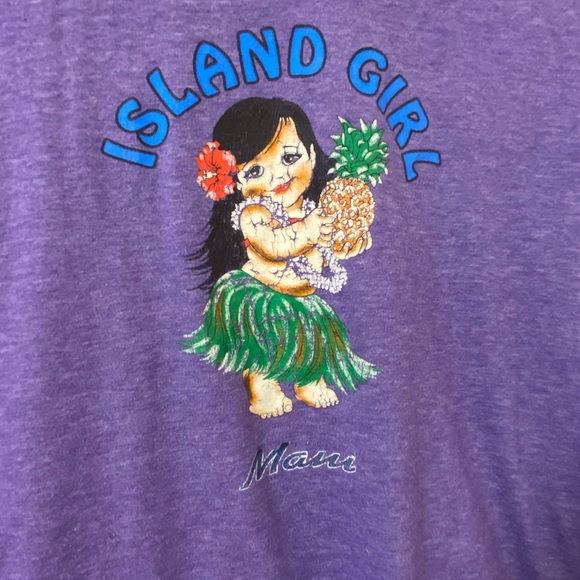 Island Girl short sleeve t-shirt. Size: L girls - Picture 2 of 5